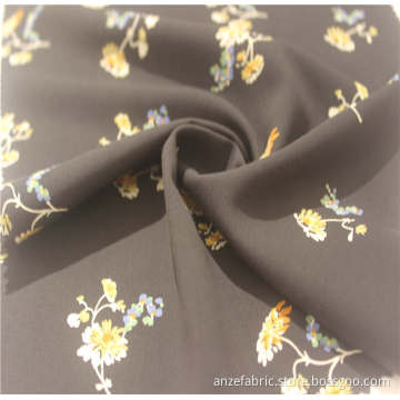 100% ECO Rayon Popeline Stoff entladen bedruckter Stoff